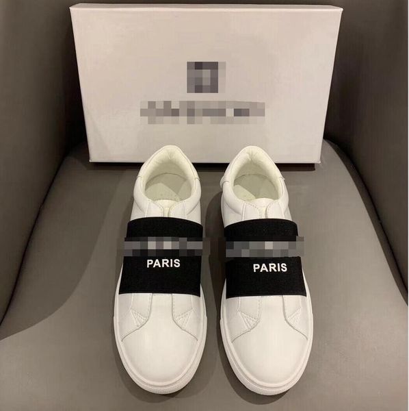

white quality designer men's shoes casual shoes board shoes genuine leather breathable women's shoe selling, Black