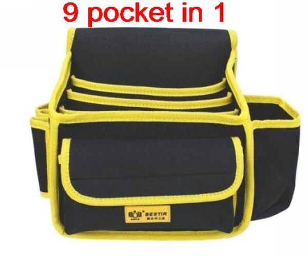 

r excellet quality oxford composite tools pouch with 9pocket no.05147 hipping