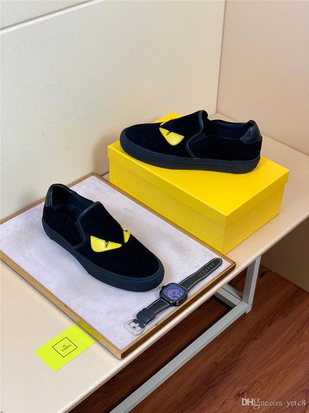 

20fw new canvas shoes deodorant breathable men's shoe tide shoes non-slip male students tie casual stripes men shoes yecq3, Black