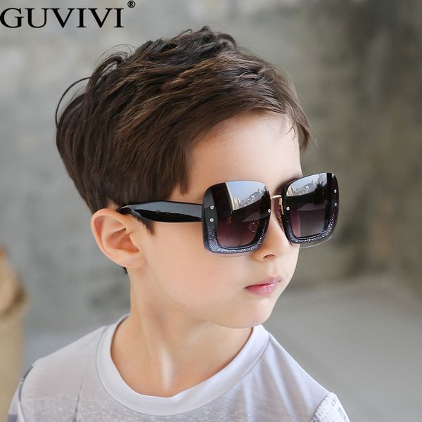

square steampunk kids sunglasses boys girls mirror vintage children sunglasses round sun glasses oculos feminino eyewear, White;black
