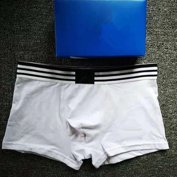 

factory wholesale boxers hiphop mens boxer brief underwear shorts man vintage underwear casual short cotton male gay sports boxer brief, Black;white