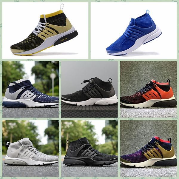 

npsth1 new arrival men prestos high knitting shoes mens zapatos prestos ultra trainers shoe chaussures femme shoes sizes eur40-46