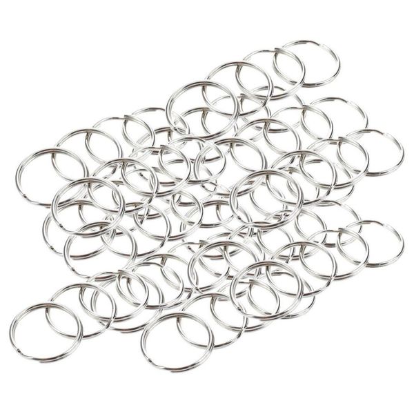 

promotion 60 pcs 20mm outside dia universal split key rings keychain holders