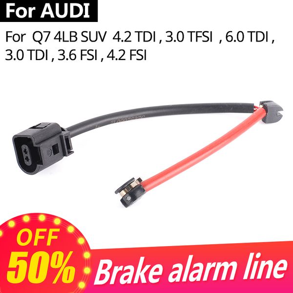 

car rear brake wear alarm line brake induction line for q7 4lb suv 4.2 tdi/3.0 tfsi/6.0 tdi/3.6 fsi/3.0 tdi/4.2 fsi