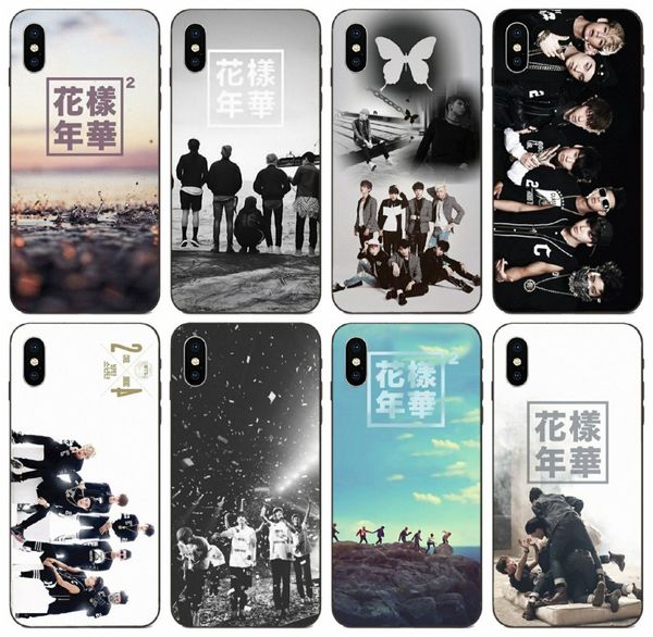 

[tongtrade] bts bangtan boys jeon korean hip hop kpop case for iphone 11 pro x xs max 8 7 6s 6p 5s 5p samsung a20e a20s huawei y5 lg g2 case