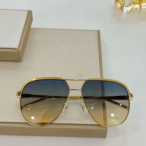 

золото синий дым пилотные солнечные очки вс оттенки gafas де золь мужские солнцезащитные очки uv400 защиты новые с бо, White;black