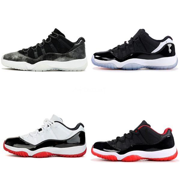 

new 11s low pine green black mens basketball shoes jumpman 11 nc shattered backboard sneakers chicago fearless unc patent sports trainer#802