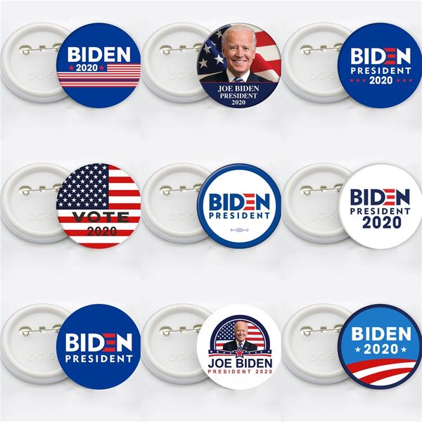 

12 styles joe biden 2020 keychain pendant joe biden for president keyring us president badge key chain party favor zza2199 120 1pcsn#621