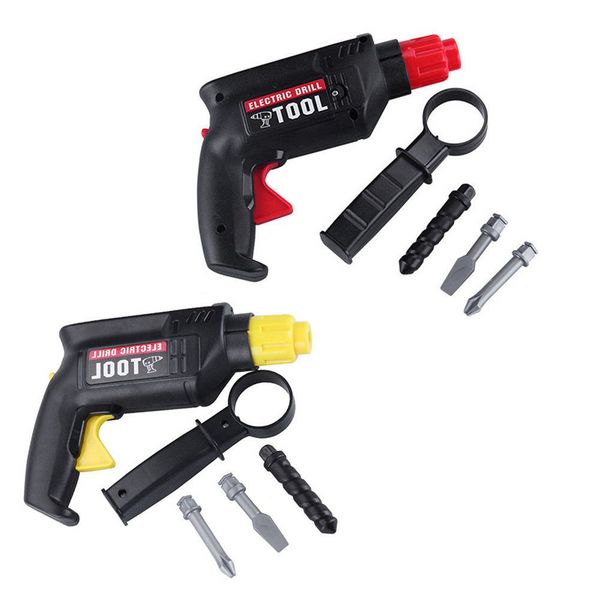 

boys kids electric drill toy childrens role play builder pretend toy simulation drill tool set