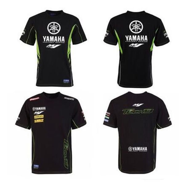 

новый yamaha racing футболка скоростной спуск с коротким рукавом джерси мотоцикл локомотив горный велосипед кросс-кантри рубашка