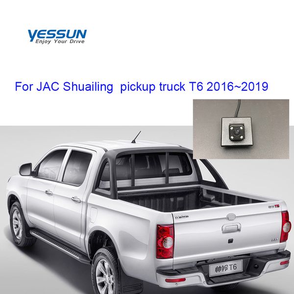 

yessun parking system rear view camera for jac shuailing pickup truck t6 2017 2018 2019 license plate light camera car