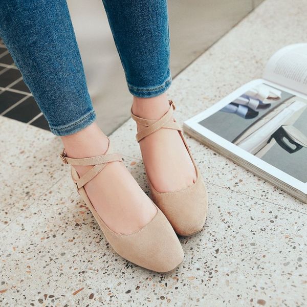 

big size ladies high heels women shoes woman pumps ankle strapon single shoe, Black