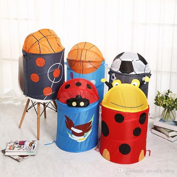 

баскетбол корзины для хранения бейсбол футбол корзина для белья водонепроницаемая ткань мультфильм складной мешок для белья разные ведра орг