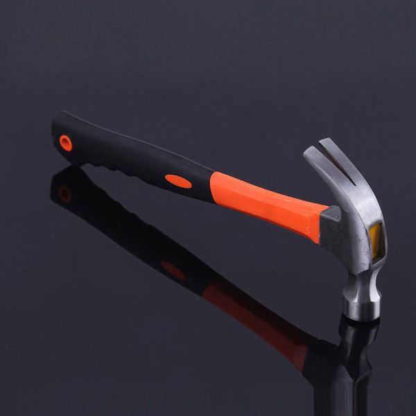 

0.25-0.75kg claw hammer high carbon steel nail hammers multifunctional plastic handle woodworking hammer hand tools
