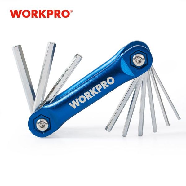 

workpro sae folding hex key metric torx key set wrench spanner set