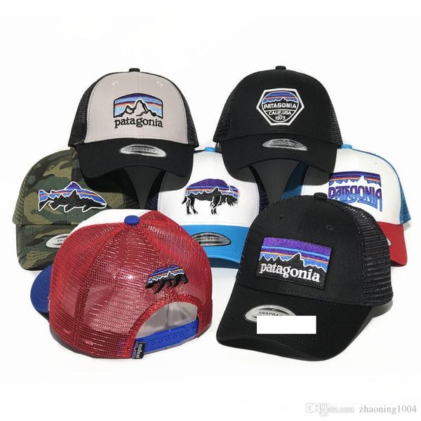 

дизайнер бейсболки марка trucker hat с snapbacks и вышивки для взрослых женщин людей регулируемая изогнутые бейсболки солнцезащитный козырек, Blue;gray