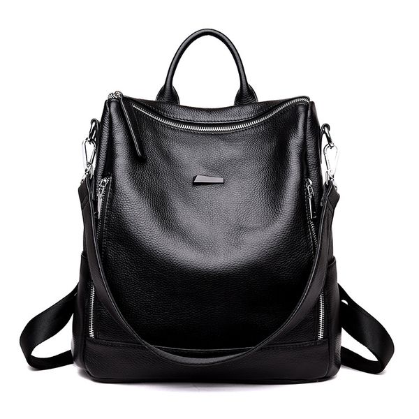 

2019 new leather shoulder multi-function practical fashion travel ladies bag