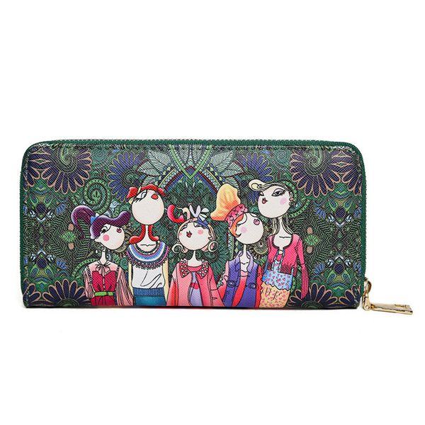 

sleeper #5001leisure forest girls pattern printing large-capacity rectangular national  straps versatile ing
