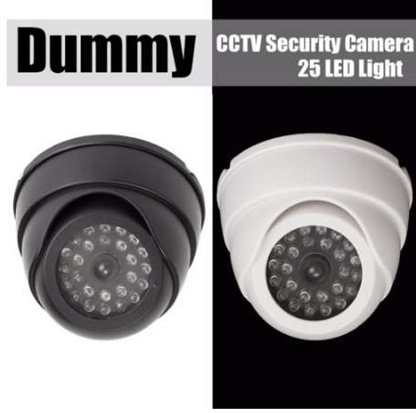 

new fake dummy cctv security camera 25 led light ir color surveillan indoor outdoor
