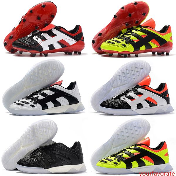 

new predator accelerator electricity fg db david beckham becomes 19 men soccer shoes cleats football boots size 39-46