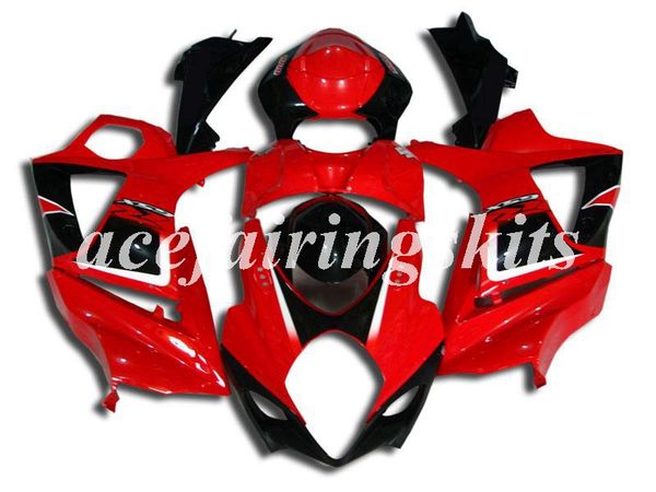 

new abs motorcycle full fairings kits fit for suzuki gsx-r1000 k7 2007 2008 07 08 bodywork set red black