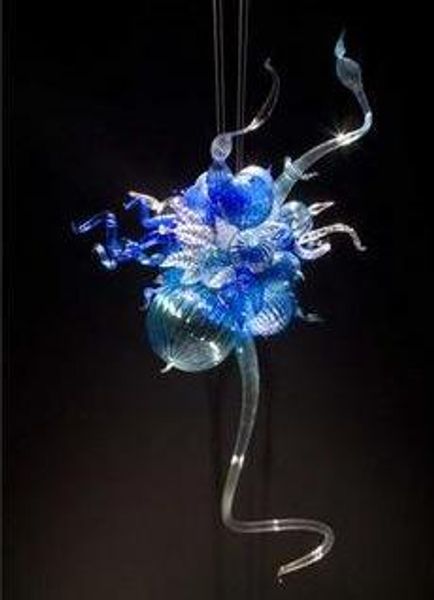 

110v/120v romantic art light modern hand blown art glass chandelier with led bulbs