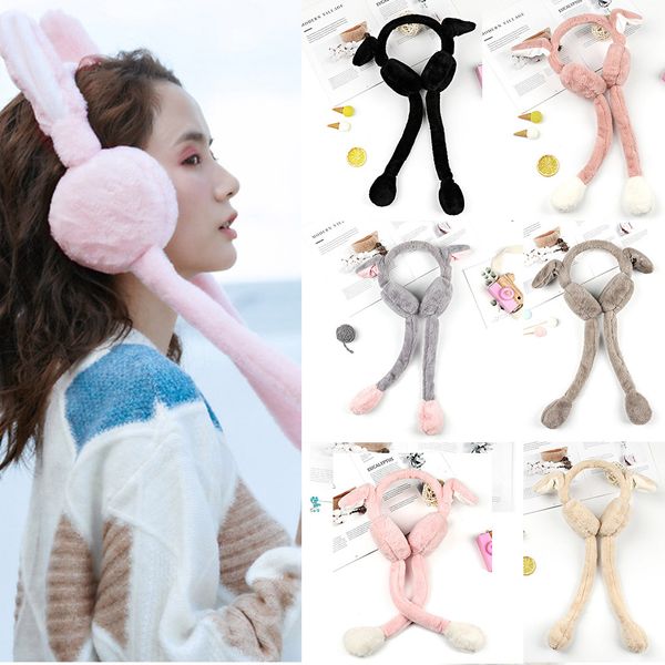 

women winter warm earmuffs airbag plush ear warmer gifts nyz shop, Blue;gray