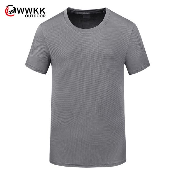 

new couples lovers outdoor mountaineering t-shirt men women quick-drying tee sports short-sleeved breathable hiking t-shirts, Gray;blue