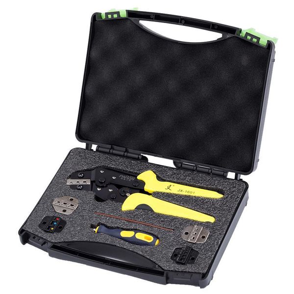 

jx-ds5 wire crimpers engineering ratcheting terminal crimping pliers bootlace ferrule crimper hand toosl crimping