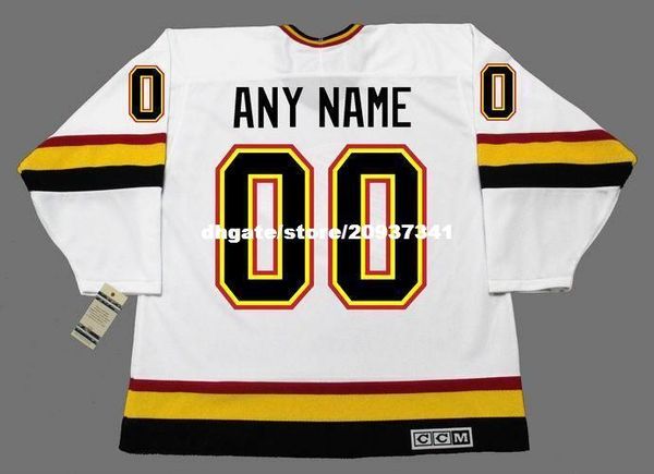 

wholesale mens vancouver canucks 1990's ccm vintage home "wholesaleized" retro hockey jersey, Black;red