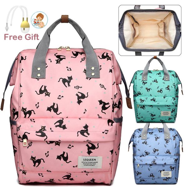 

lequeen diaper bag backpack baby bags waterproof nappy bag mommy maternity stroller backpack mummy changing wet