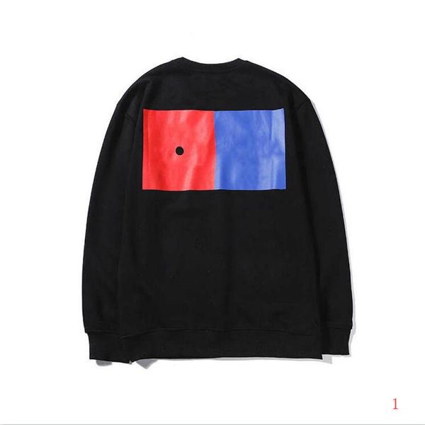 

2020 spring hoodies with brand pattern luxury mens hoodies streerwear fashion pullovers long-sleeved four leaf clover clothing, Black