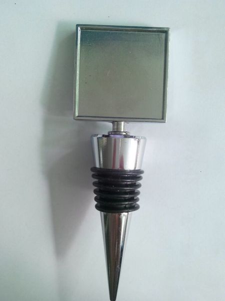 

square wine sers blank metal wine bottle ser plugs metal bottle caps