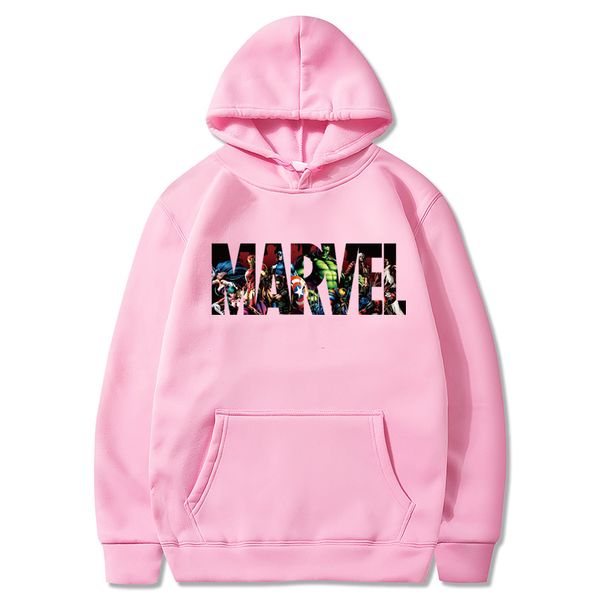 

new brand marvel hoodies men long sleeves casual men sweatshirt hoodies marvel print hoodie tracksuits male, Black