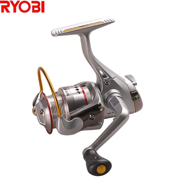 

ryobi warrior ecusima 1000-8000 size spinning reel 7bb/5.0:1/5. lure fishing reel carretes carretilha de pesca moulinet peche