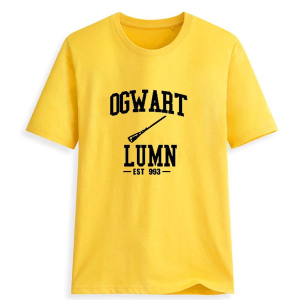 

2020hogw arts scissors short sleeve hand 993 polyester-cotton short sleeve t shirt for ladies leisure trade, White