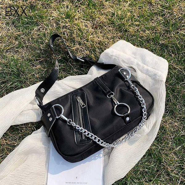 

bxx] oxford cloth crossbody bags for women 2020 spring mini black shoulder messenger handbags female chain phone purses hl594