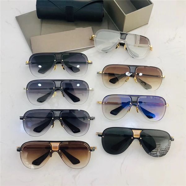 

men's original sunglasses retro sports men and women glasses tide 76 endurance full set packing box oversized ladies lbeautiful, White;black