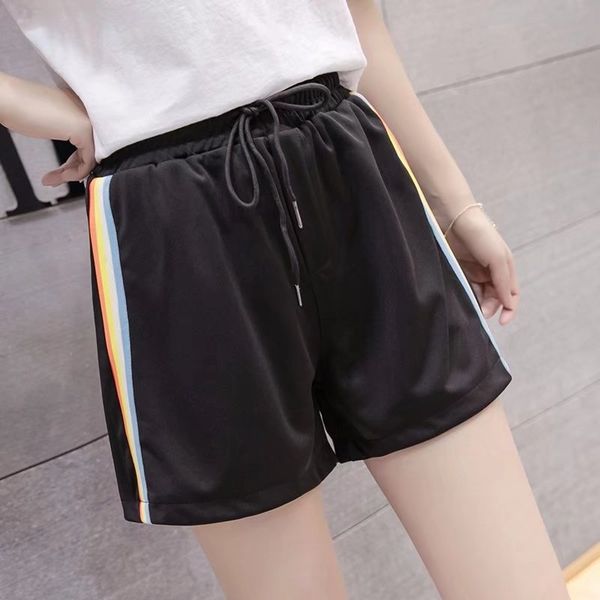 

sleep bottom for women girls shorts women styles elastic waist loose, Black;red