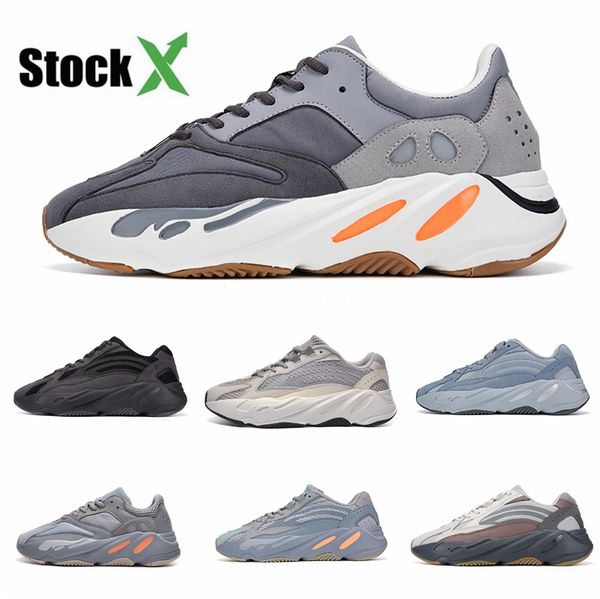 

new kanye west sneakers 700 v1 v2 women men reflective 700s mauve teal blue hospital blue magnet inertia carbon blue vant#qa737
