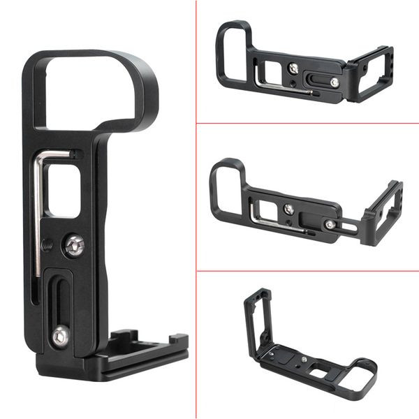 

retractable l plate bracket holder camera hand grip for nikon z7 z6 lb-z7 quick release baseplate side plate push and pull