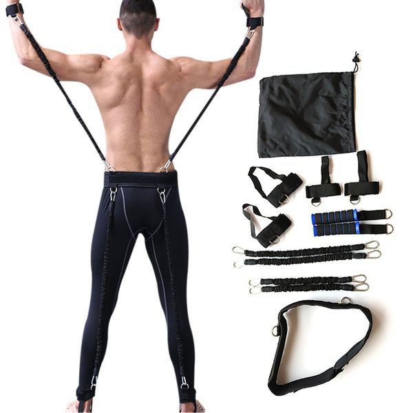 

resistance bands set for boxing taekwondo basketball jump force training arms legs strength and agility workout equipment
