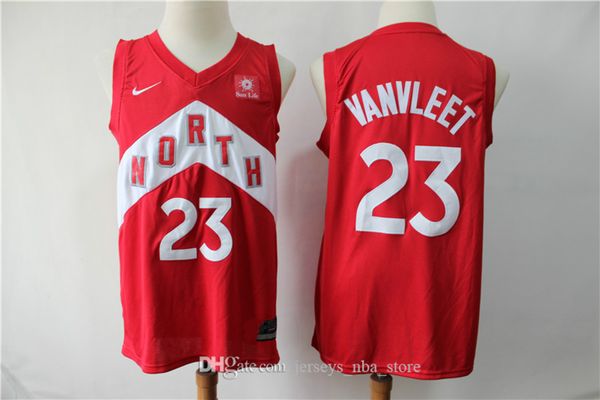 

men basketball jerseys toronto raptors city fred vanvleet 23 earned edition serge ibaka 9 home stitched embroidery cheap, Black;red