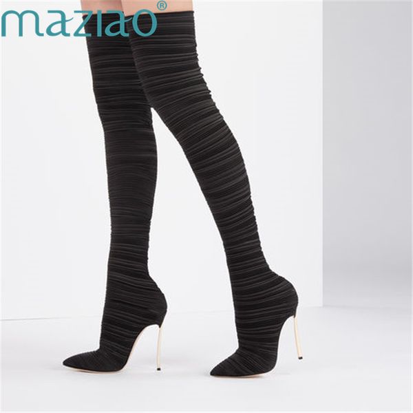 

апоги женкие из лаиной кани оѬм ноом коѬокие плеве епле ђдобн, Black