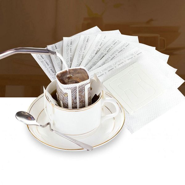 

coffee filters 200 pcs portable drip paper hanging ear bag filter