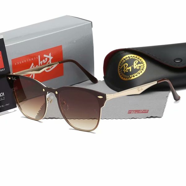 

1шт дизайнер бренд нового классический пилот очков моды женщины вс очки uv400 золота кадр зеленый зеркало 58мм объектива с коробкой, Black