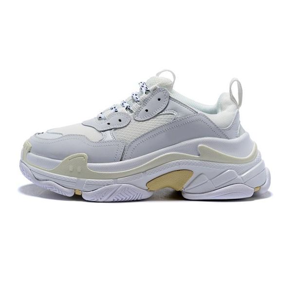 

designer paris 17fw triple s sneakers for men women black red white green casual dad shoes tennis luxury increasing shoe 36-45