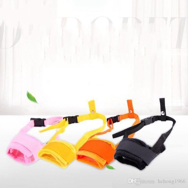 

pet mask breathable comfort adjustable sideband proof bite shout dog mouth sleeve air permeable mesh respirator easy to wear 6dd y