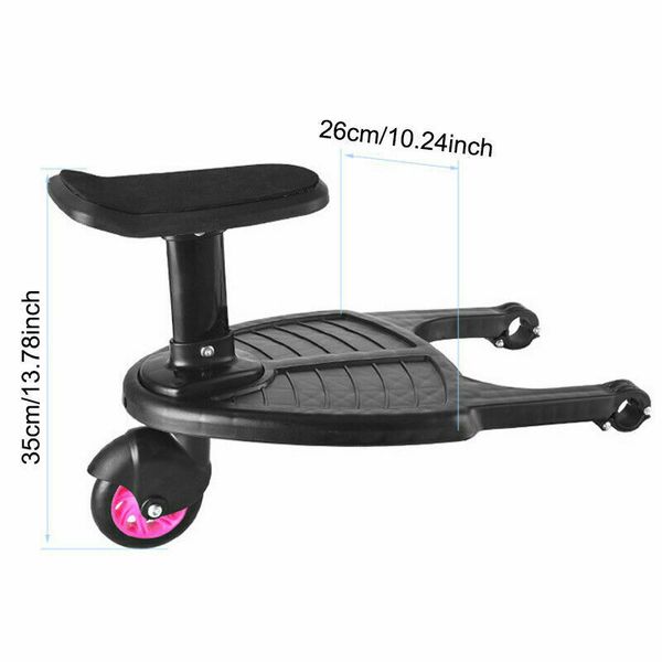 

держит sibling малышей постоянный совет детская коляска колесная buggy board детский коляски черный сиденья