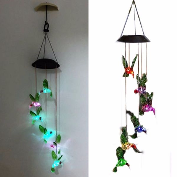 

hummingbird солнечный свет ветер куранты дом и сад двор декор красочный свет лампы